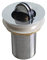 Talea XJ420 Bonde universelle pour lavabo et lavabo - Clapet de lavabo - Sans trop-plein - Chromé