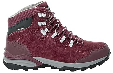 Jack Wolfskin Refugio Texapore Mid M promenadsko, Mörk rödbrun, 42.5 EU