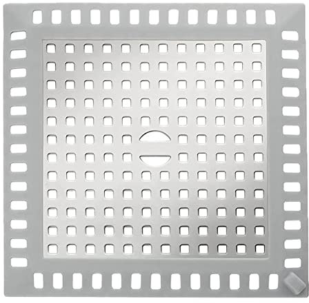 Coladores de Drenaje, 4.9 Inch x 4.9 Inch Cuadrado Colador Fregadero,Cubierta de Desagüe de Ducha, Cubierta del DREN de Bañera Colador, Filtro para Fregadero, para Bañera, Baño, Cocina