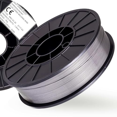 Alambre de soldadura autoblindado de 5 kg, 1,0 mm, E71T-GS MIG/MAG D200, sin gas