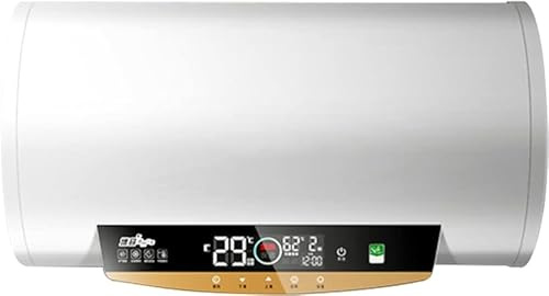 FLNOZAMZ Electric Water Heater, 2000W Tankless Water Heater Electric, Real-time Temperature, Remote Control, 6 Layers Of Protection, for Indoor Showers (80L)