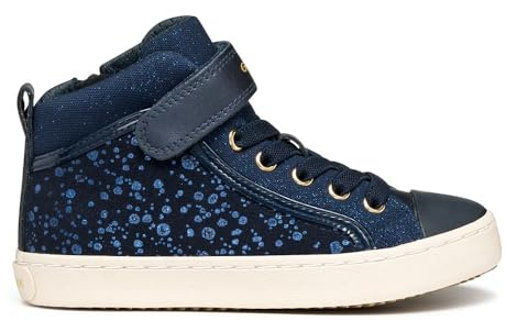 Geox JUNIOR J Kalispera Girl Sneakers Navy/LT Gold 35_EU