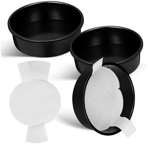 FONDOTIN 3piezas Moldes Para Pasteles Redondos Utensilios De Hornear Antiadherentes De Perfectos Para Creaciones De Repostería Casa