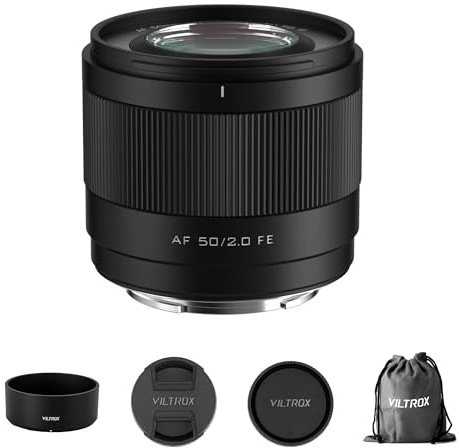 VILTROX AF 50mm F2 Air Full-Frame Lens for Sony E-Mount