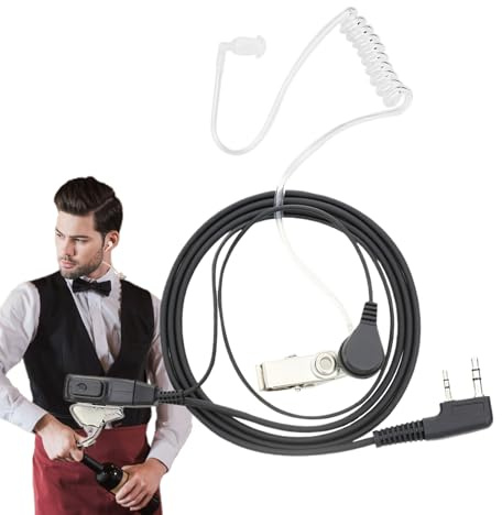 Oreillette à tube acoustique, tubes acoustiques transparents, accessoires polyvalents pour micros, portables, compacts, parfaits pour les adultes et les adolescents, pour les occasions spéciales