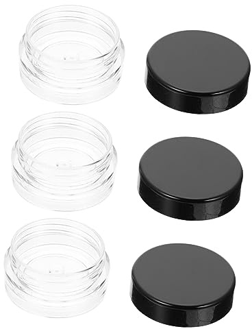 Veemoon 50pcs Cream Box Empty Sub Bottle Portable Cosmetics Sub Package Bottle for Face Container Use As Skin Care Storage Organizer