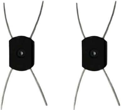 AOIUU Adatto for la Testina del tagliabordi Elettrico LUSQI, Filo di Ricambio for tagliabordi, 2,5 Pezzi(2pc)