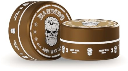 3x Bandido Hair Wax Brown Haar Wax Aqua Ultra Strong Wax
