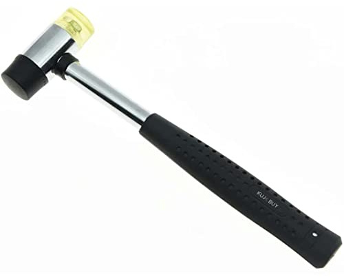LLCIntegral Gitarren-Hammer mit Doppelköpfigen Bundhammer mit Gummihammer, Bundstäbchen, Griffbrett, Griffbrett, Installationswerkzeug für Gitarre, Bass, Ukulele