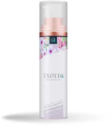 Massageöl mit Aroma Geruch Geschmack Jasmin Essbar 100ml wärmendes Öl Vorspiel Erotisch Intim Tantra Sex Thai Sexöl