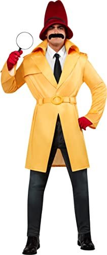 Rubies Disfraz de Inspector Clouseau de Pantera Rosa para adulto, Como se muestra, M