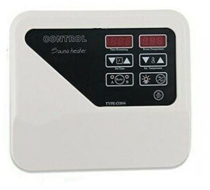 Saunasteuerung, 3-9KW Saunasteuergerät mit Temperaturfühler Saunaraum Sauna Steuerung Schaltgerät