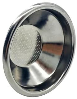 54 mm Coffee Filter Basket Strainer, 1 Cup Pressureless Filter Basket for Sage/Breville Portafilter 54 mm