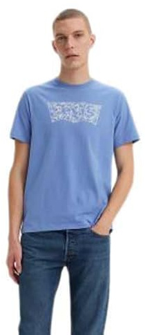 Levi's Homme Graphic Crewneck Tee, Floral Bw Blue Cascade, S