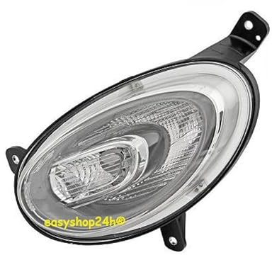 EASYSHOP24H Faro Fanale Proiettore Luce Diurna Anteriore Inferiore SX Sinistro Per FT 500X 500 X da 2015 Gruppo Ottico Fanalino Lato Guidatore