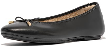 Fitflop Ballerine in Pelle Delicata Nera
