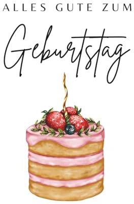 Gästebuch: Geburtstag, mit Fragen