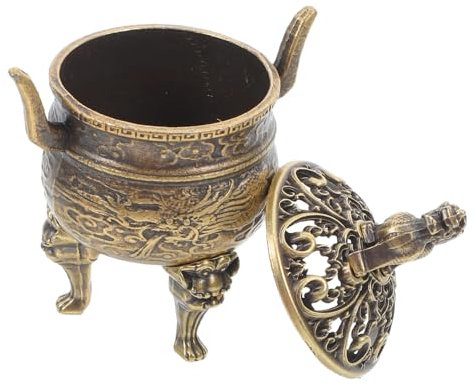 TOPPERFUN Cone Incense Burner Holder Vintage Aromatherapy Ornament for Home Office