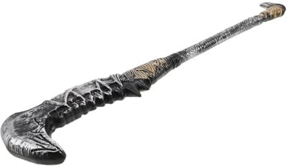 VALICLUD Realistische Sensen-Requisite: Sensenmann-Requisite Sensenmann-kunstsense- Kostüm- -spielzeugzubehör Für Rollenspiele Im Vintage-Stil, Golden