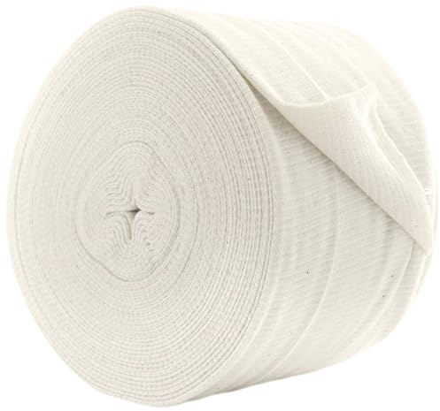 Bendaggio compressivo con larghezza 2 '' Bendaggio tubolare da 32, 8 piedi con garza tubolare elastica facile da indossare e tagliabile per braccia, piedi e gambe del bambino