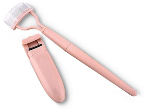 Zanthicia 2 pezzi Bigodini per ciglia Strumento cosmetico Ciglia per bigodini in metallo in confezione di carta di aspirazione per donne adulte