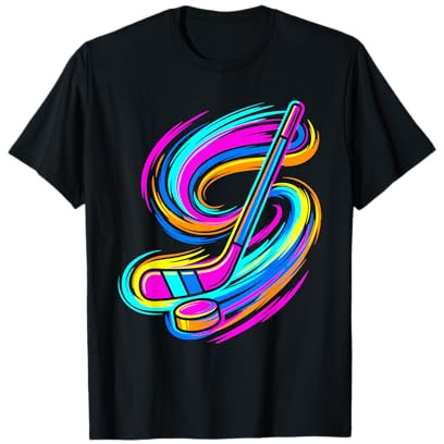 Crosse de Hockey sur Glace T-Shirt