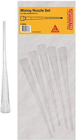 SIKA - Buses mélangeuses additionnelles pour les gammes Sika Anchorfix - Assure l'homogénéité du produit - 5 pièces