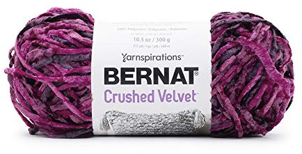 Bernat Crushed Velvet 300g - Bright Magenta