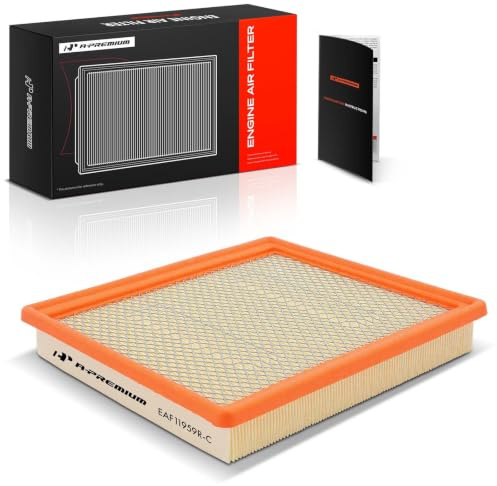A-Premium Engine Air Filter Compatible with Chevrolet & GMC Models