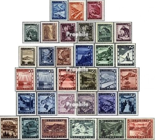Prophila Collection Österreich 738-770 (kompl.Ausg.) gestempelt 1945 Landschaften (Briefmarken für Sammler) Landschaften