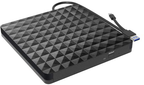 USB 3.0 USB C externo DVDS grabadora grabadora grabadora reproductor portátil PC DVDS quemador unidad óptica