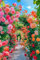 NULIYA 200+ Kletterrose Samen für Outdoor-Pflanzung lebendige Zierblumen für Familie Garten Dekoration (Mix Farbe)