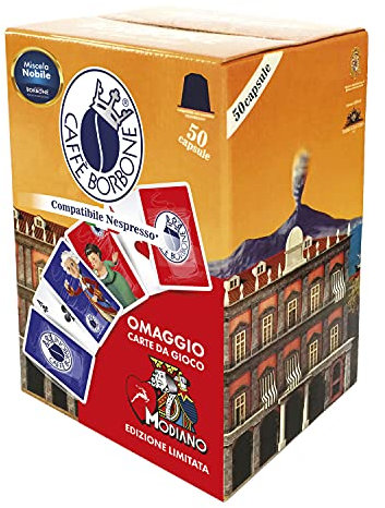 Caffè Borbone 50 Respresso Miscela Nobile, 250g
