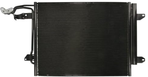 THERMOTEC KTT110020 Klimakondensator Klimaanlage Auto mit Trockner Kompatibel mit VW TOURAN 1T1, 1T2 1T0820411A 1T0820411B 1T0820411C