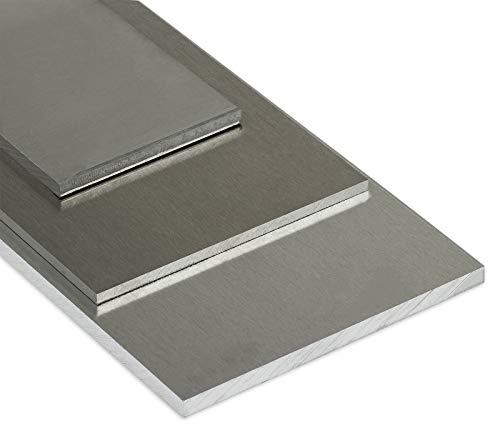 Heck & Sevdic GbR Aluminium Platte AlMg3 | Stärke: 5mm | BxL 300x400mm (30x40cm) Zuschnitt