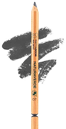 Naturaverde | BIO Make Up - Matita Occhi Grigio Scuro in Materiale Biologico, Matite Occhi Colorate, Matita per Occhi, Trucco Donna, Trucco Occhi, Cosmetics, N°07
