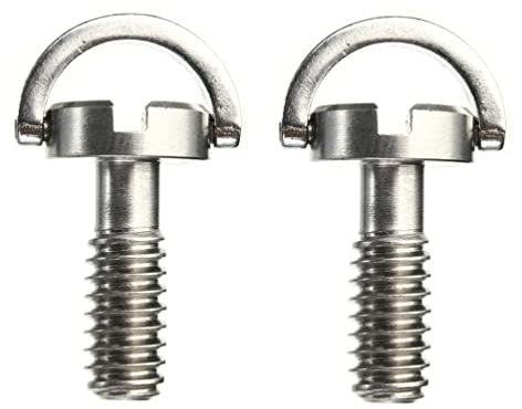 POPETPOP 2pièces Vis D- Acier pour Caméra Adaptateur Trépied avec Tête Plate Et à Tournevis