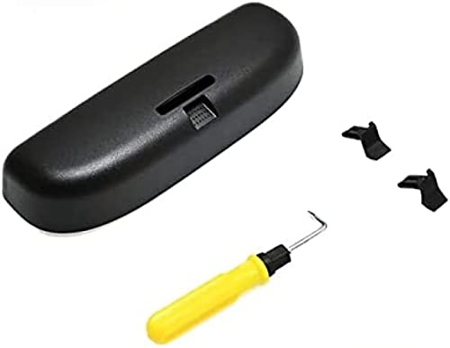 ,Für BMW 5er E39 F11 G31 2011-2018 Aufbewahrungsbox Zubehör Auto Brillenetui Sonnenbrillenhalter Sonnenbrillenbox,Schwarz