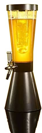 Dispensador de Torre de Cerveza Dispensador de torre de cerveza de 3 litros con grifo Dispensador de cerveza de raíz de barril de cerveza comercial con carámbano extraíble Torre Cerveza/Dispensador Be