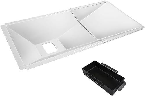 Denmay Charbroil, Dyna Glo, Nexgrill, Kenmore e altro ancora, vassoio raccogli grasso (60-80 cm x 38,5 cm)