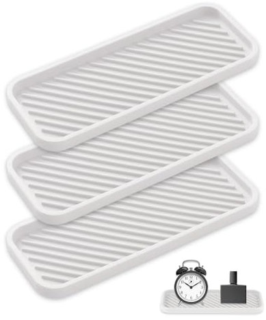 YZROHYI 3 Stück Organizer Spülbecken Silikon Schwammhalter,Abtropfmatte Silikon Sponge Holder,Ablageschale Küche,Waschbecken Organizer,Spülschwamm Ablage,Schwammablage Silikons Drainagematte für Seife