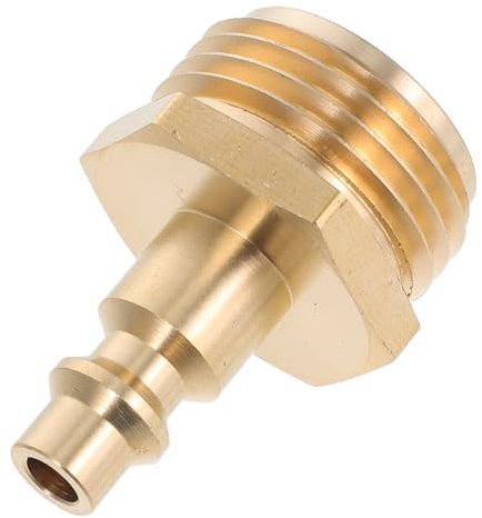 ifundom Adattatore per Compressore d Aria per da Tappo Scarico Filettatura per Messa Punto Invernale dei Sistemi Irrigazione Camper e Roulotte Raccordo Collegamento Rapido
