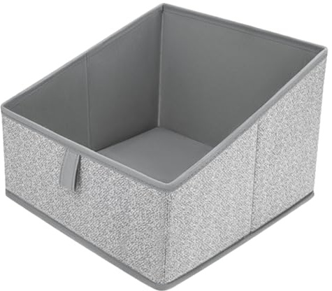 BESTYASH Faltbare Trapezförmige Bh Aufbewahrungsbox aus Vliesstoff Leichte und Reißfeste Stoffbox für Kleiderschrank und Wäsche Große Praktische Aufbewahrung
