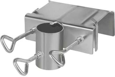 Sonnenschirmhalter für Terrassen-Geländer | Sonnenschirmhalter für Terrasse – verstellbare verstellbare verstellbare Halterung, tragbar, Pfostenhalterung für Angeln, Camping, Pool, Grill,