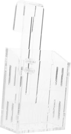 HIAKDOFT Aquarium Pflanzenbecher aus Acryl Transparent mit Haken für Wasserpflanzenbehälter Aquarienaufzucht Halter für Aquarien Deko