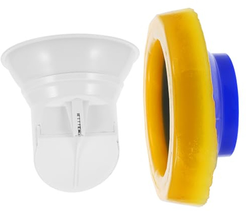 ANDRESLAD Thickened Toilet Bowl Sealing Ring Anti-Leak Toilet Base Sealer with Flange Sealant Bathroom Gasket Easy to Install and Clean