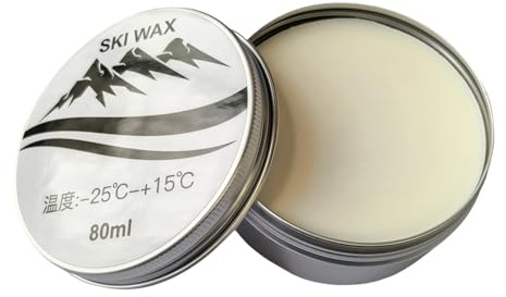 Snowboard-Wachs – 80 ml Gleitpaste zum Skaten | Gleiten zum Skifahren | für Wintersport, Skaten, Skateboarden, Wettbewerb, Erholung und Leistung
