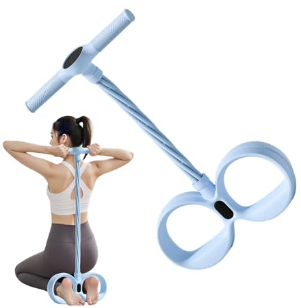 Estrattore intelligente per pedale, antiscivolo, ABS, silicone, allenatore per la resistenza del braccio, fascia per la delle gambe, portatile, per addominali, braccia, gambe, vita e stretching