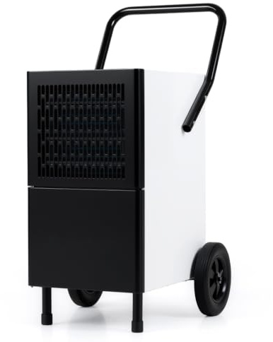 GIANTEX Deumidificatore Industriale 60 L/24 H, Deumidificatore Commerciale con Pompa