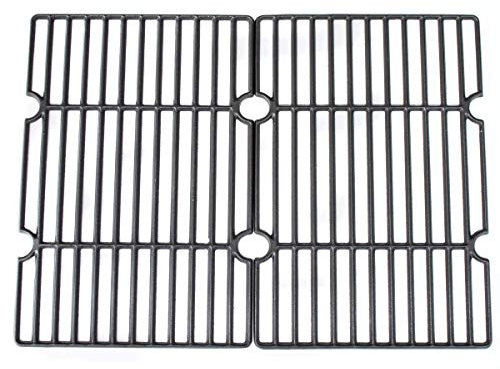 CosmoGrill Cast Iron Charcoal Barbecue Cooking Grill Grates, Set of 2 (Compatible with XL Smoker)